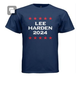 Lee Harden 2024 Navy T-shirt (CLEARANCE)